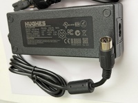 Блок питания адаптер для спутниковых модемов Hughes HT1100/HT1200 модель YM-2071B, 73W, 13.5V-2.2A, 48V-0.9A (8pin)